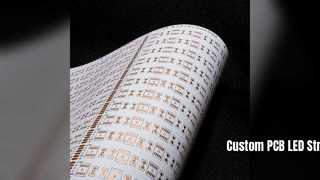 कस्टम लचीले पीसीबी एलईडी पट्टी डिजाइन