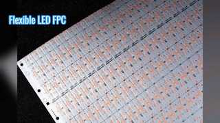 24V LED स्ट्रिप FPC उच्च लचीलापन 8mm 120D