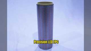 एलईडी एफपीसी प्रिसिजन सर्किट बोर्ड 3मिलि लाइन चौड़ाई