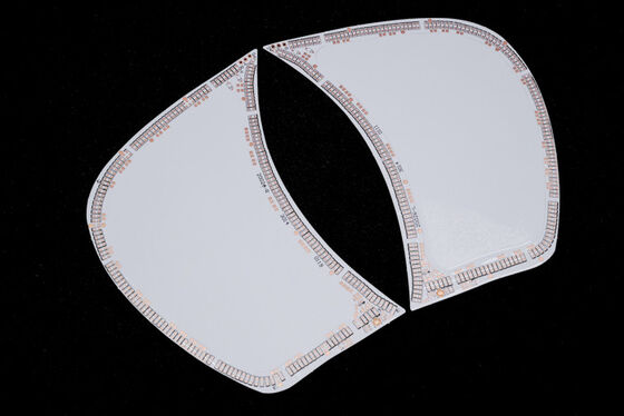 खरीदें उन्नत एलईडी प्रकाश व्यवस्था अनुप्रयोगों के लिए सटीक एसएमटी और लचीला पीसीबी विनिर्माण एलईडी गर्दन विंकल हटाने एफपीसी बोर्ड विज्ञापन एलईडी स्क्रीन सर्किट बोर्ड डबल परत online manufacture