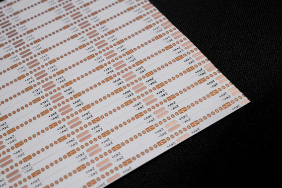 खरीदें टर्नकी एलईडी विनिर्माणः लचीला पीसीबी डिजाइन, निर्माण और सीओबी एलईडी पट्टी प्रकाश -488/एम-8*503-12v डबल लेयर एफपीसी दो तरफा सफेद फिल्म, काला पाठ, इलेक्ट्रॉनिक मुद्रित सर्किट के लिए ओएसपी एंटीऑक्सिडेंट online manufacture