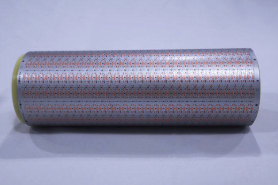 खरीदें एलईडी वायरलेस बोर्ड 2835-120/मी -12v/24V/110V/2220v-8*1000MM सिल्वर रंग एलईडी लाइट स्ट्रिप 3mil न्यूनतम लाइन चौड़ाई/लाइन स्पेसिंग के साथ काटना पेशेवर सेवा प्रक्रिया online manufacture