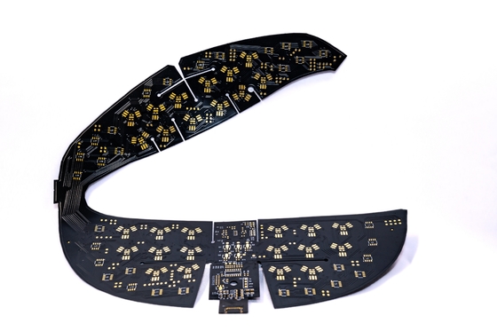 खरीदें कस्टमाइज्ड मेडिकल ब्यूटी एलईडी नेक प्रोटेक्शन एफपीसी केबल एक्सेसरीज़ पॉलीमाइड बेस मटेरियल फ्लेक्सिबल सर्किट बोर्ड online manufacture