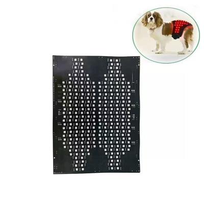 खरीदें Red infrared physiotherapy circuit board Medical grade flexible printed circuit Bending resistant LED physiotherapy belt FPC soft light board online manufacture