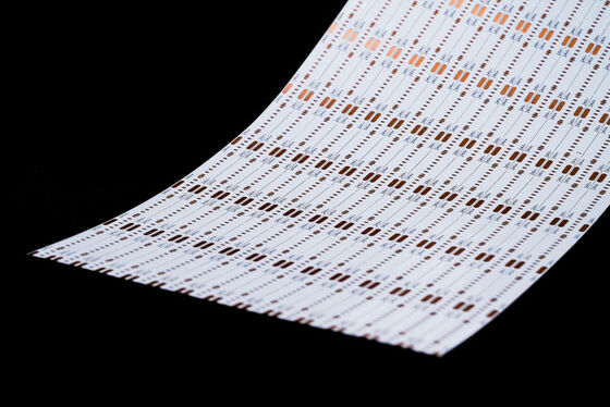 अनुकूलन योग्य डिजाइन और ओएसपी कोटिंग के साथ एलईडी स्ट्रिप्स के लिए 24 वी डबल लेयर फ्लेक्सिबल पीसीबी