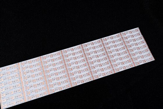 आरजीबीडब्ल्यू 4-चिप्स के साथ डबल लेयर एलईडी एफपीसी - अनुकूलन योग्य लचीला मुद्रित सर्किट बोर्ड